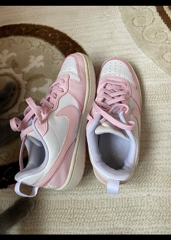 Pembe Bağcıklı Kadın Spor Ayakkabı - Görsel 3