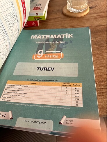  Beden Fasikül matematik