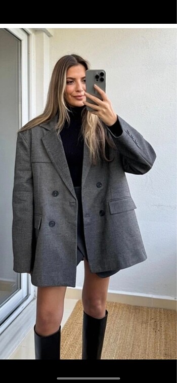 Zara oversize blazer ceket