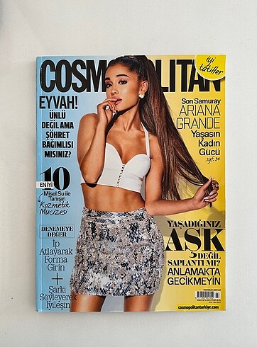 Ariana Grande Cosmopolitan Dergi