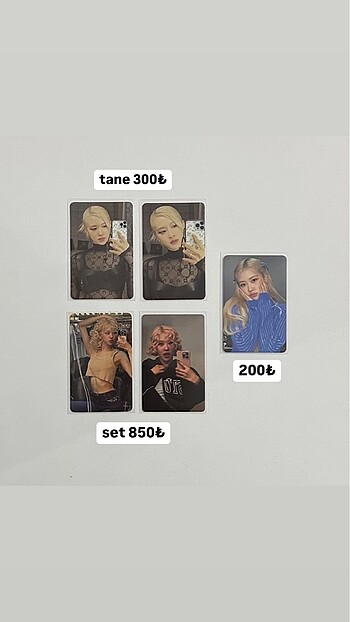Blackpink Rose pc fotokart