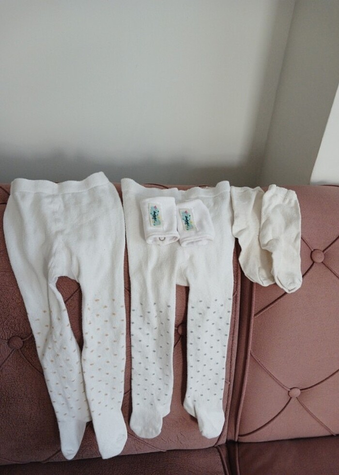 Kız çocuk külotlu çorapları - Görsel 2