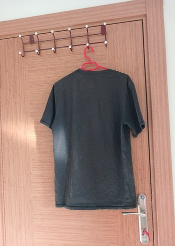 Gri Erkek Kısa Kollu Tişört - Görsel 2