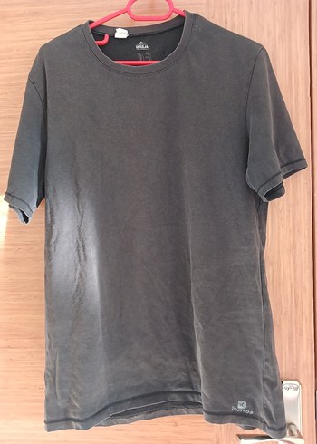 Gri Erkek Kısa Kollu Tişört - Görsel 3