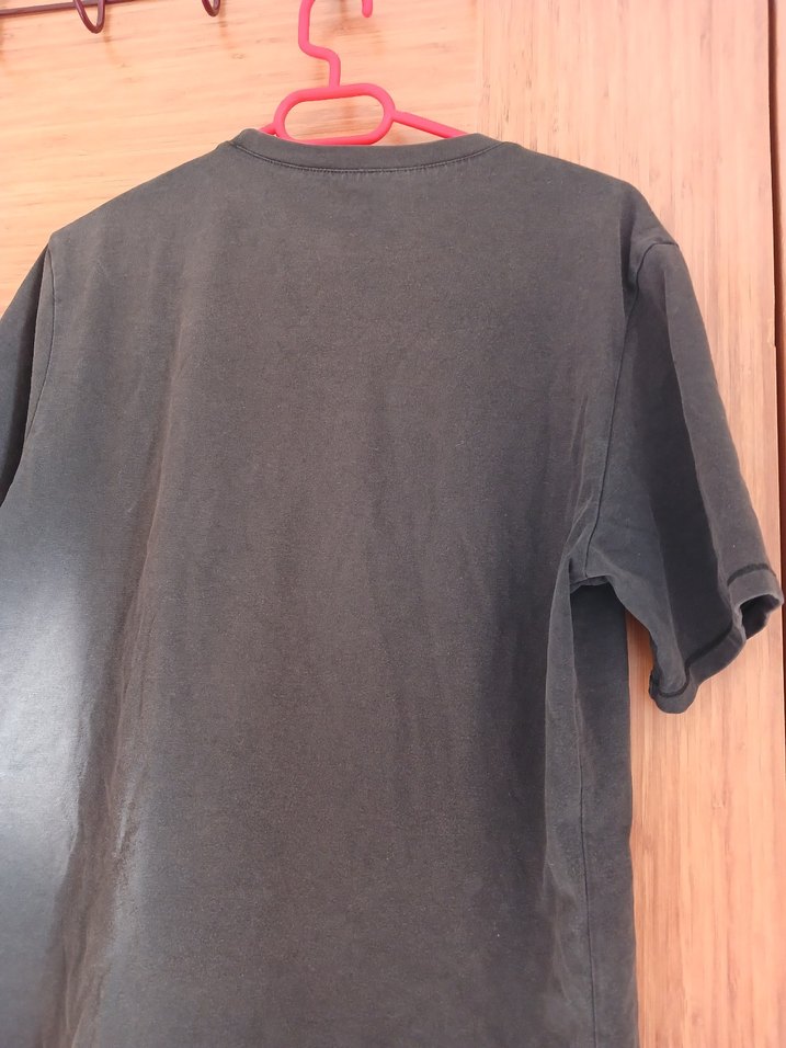 Gri Erkek Kısa Kollu Tişört - Görsel 4