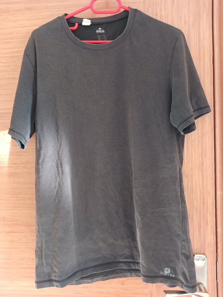 Gri Erkek Kısa Kollu Tişört - Görsel 3