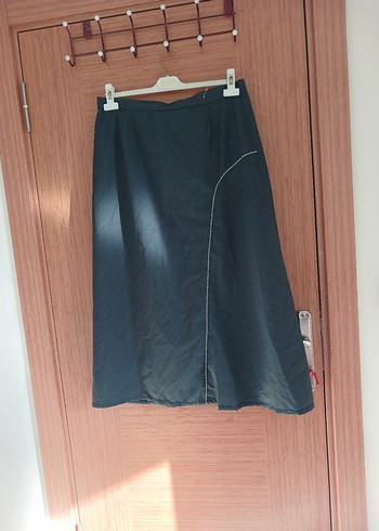 Gri Uzun Etek - Görsel 3