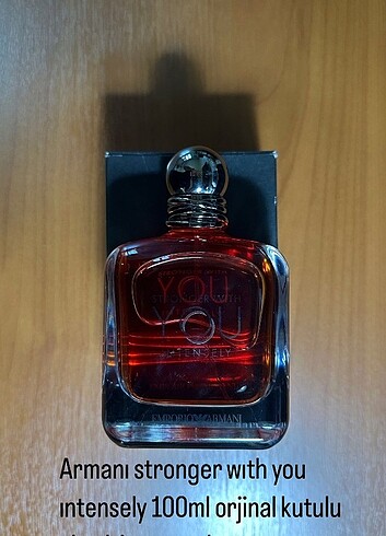 Armani stronger with you instensely parfüm