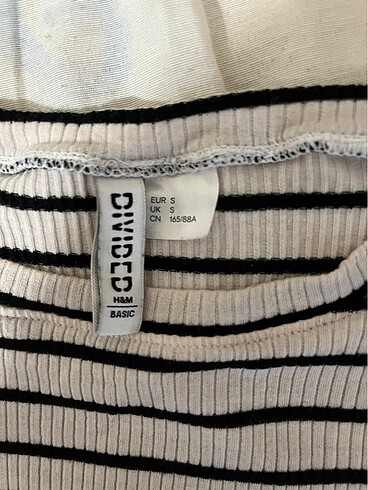 H&M CROP TSHİRT