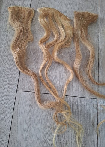 gerçek saç postiş - Görsel 5