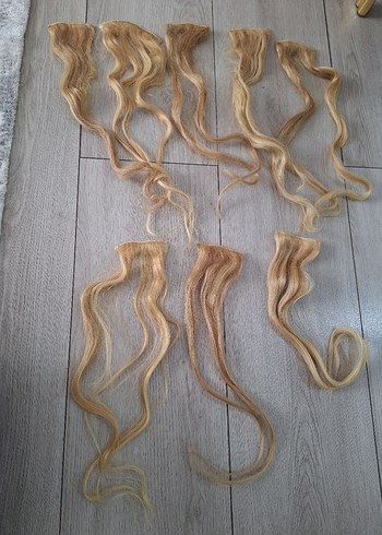 gerçek saç postiş - Görsel 6