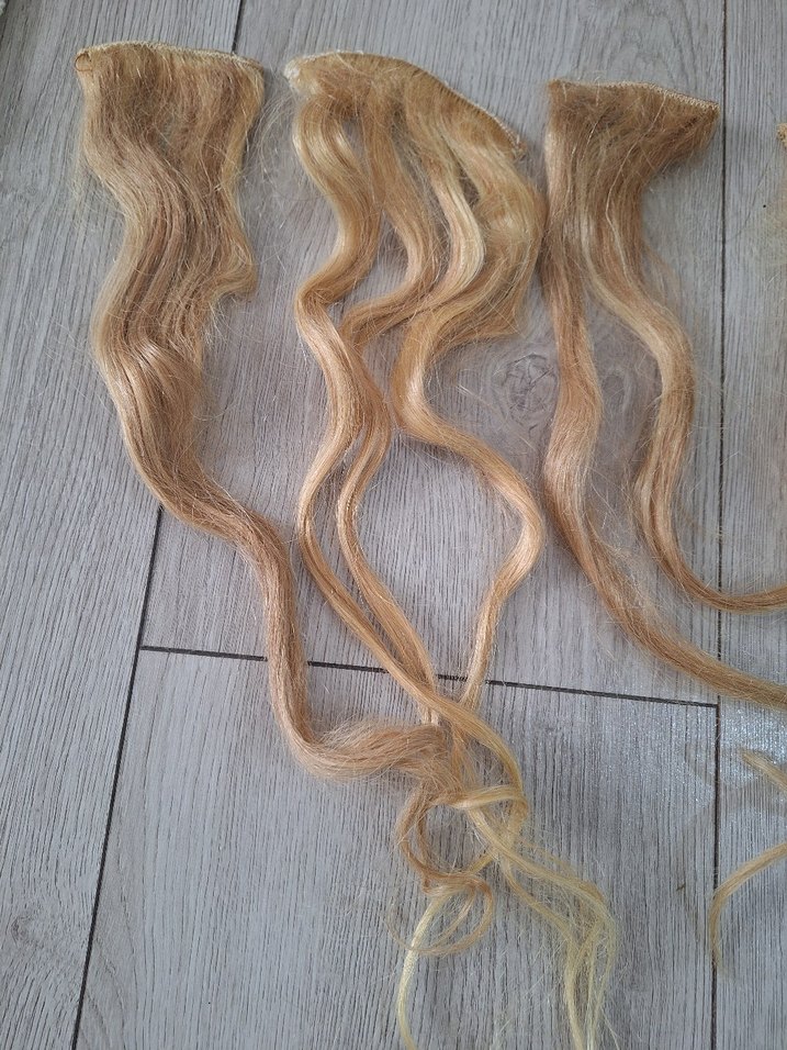 gerçek saç postiş - Görsel 5