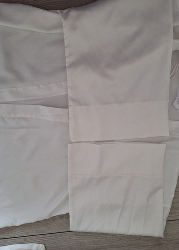 Beyaz V Yaka Sabahlık - Görsel 5