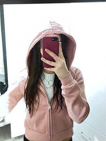 H&M PEMBE CROP HIRKA