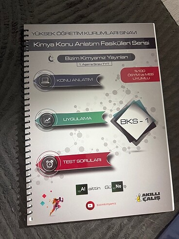 kimya deneme +konu anlatım+test
