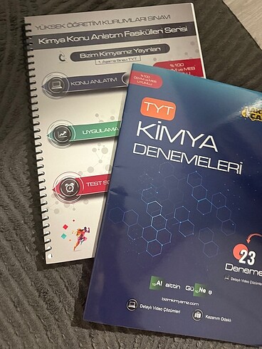  kimya deneme +konu anlatım+test
