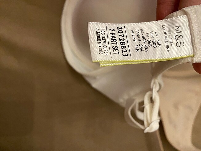 diğer Beden ten rengi Renk Sütyen takımı