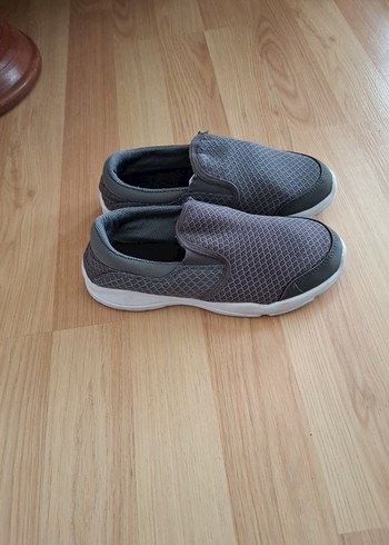 Lumberjack Gri Erkek Çocuk Spor Ayakkabı Velcro
