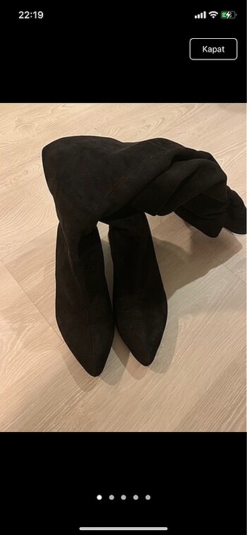 36 Beden Siyah çizme