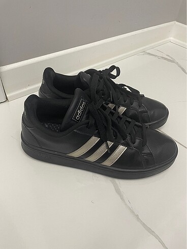 Adidas Adidas Grand Court Siyah Sneaker