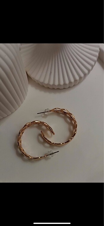 Diğer Zincir model gold küpe