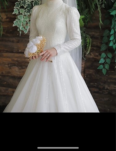 Tesettür gelinlik - Görsel 3