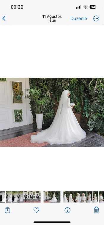 Tesettür gelinlik - Görsel 2