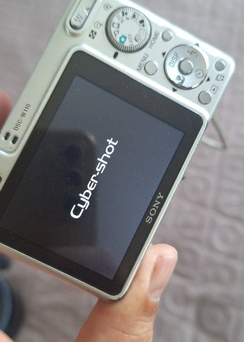 Beyaz Sony Cyber-shot Dijital Fotoğraf Makinesi