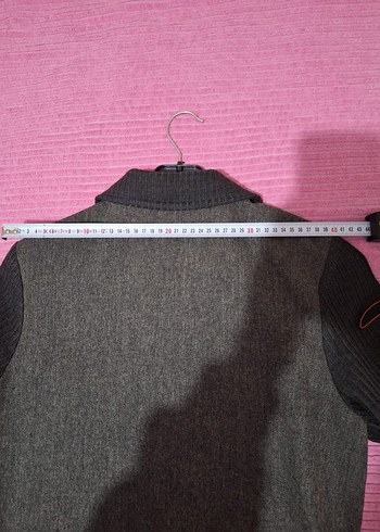 Kaşe Fermuarlı Kadın Ceket - Görsel 4