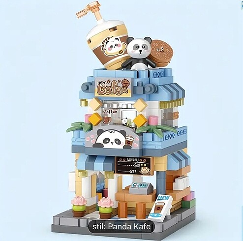 Loz Panda Cafe mini sokak bricks