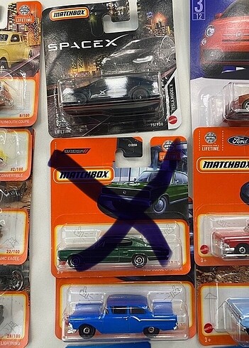 Beden Çeşitli Matchbox Hotwheels arabaları
