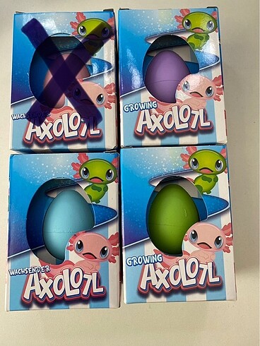 Axolotl (figür) yetiştirme yumurtası