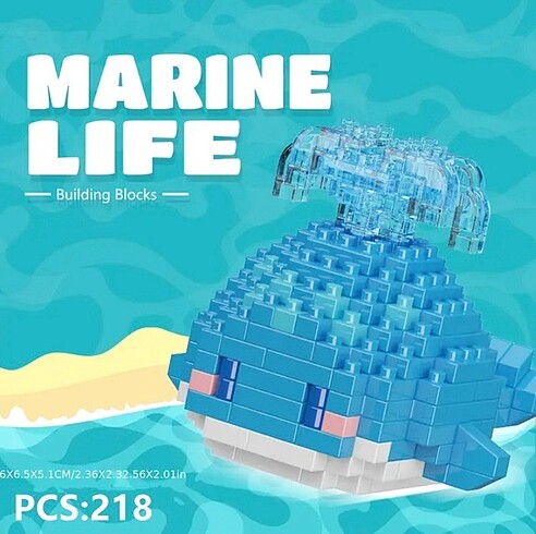 Mavi balina lego