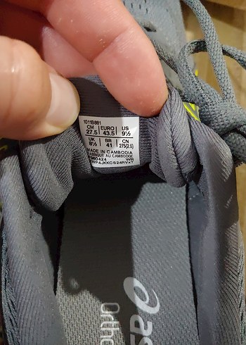 Asics ORJİNAL PROFESYONEL ÜST DÜZEY KOŞU AYAKKABISI SIFIR - Görsel 2