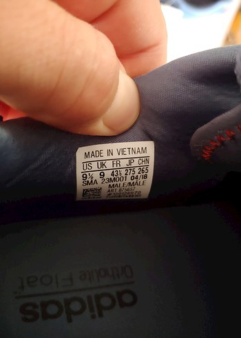 ADİDAS ORJİNAL PROFESYONEL KOŞU AYAKKABISI SIFIR KUTUSUNDA - Görsel 2