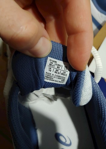 Asics ORJİNAL tenis ve voleybol ayakkabısı SIFIR KUTUSUNDA SÜPER - Görsel 2