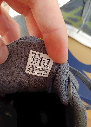 ASİCS ORJİNAL PROFESYONEL KOŞU VE ANTRENMAN AYAKKABISI SIFIR - Görsel 2