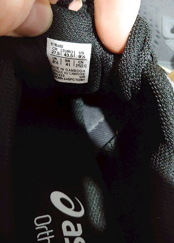 ASİCS PROFESYONEL ORJİNAL KOŞU VE ANTRENMAN AYAKKABISI SIFIR - Görsel 2