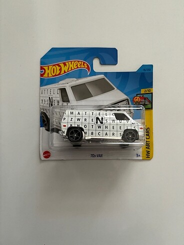 Hot Wheels Art Cars (70s Van)