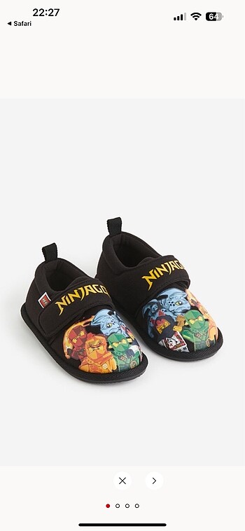 H&M Ninjago Jarse Ev Atakkabısı
