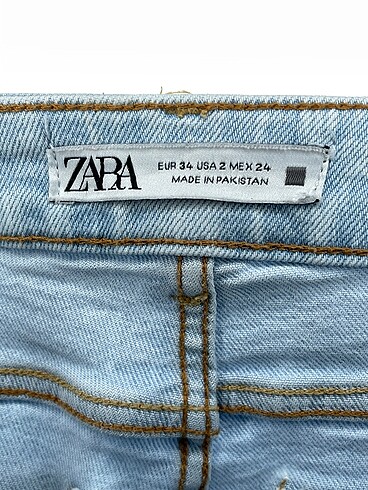 34 Beden mavi Renk Zara Jean / Kot %70 İndirimli.