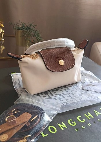  Beden LONGCHAMP POUCH XS KREM