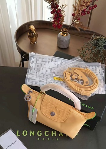 LONGCHAMP POUCH XS SARI - Görsel 5