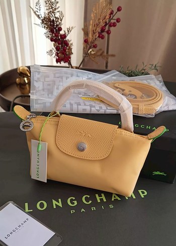 LONGCHAMP POUCH XS SARI - Görsel 2