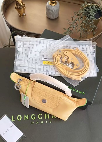 LONGCHAMP POUCH XS SARI - Görsel 6
