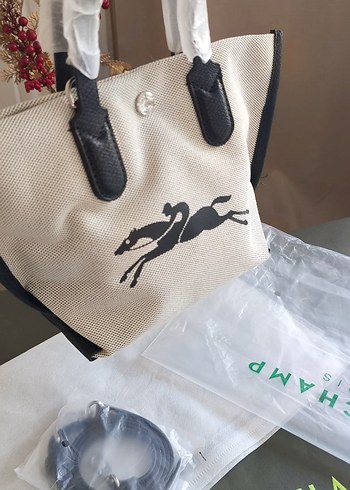 Beden beyaz Renk LONGCHAMP ESSENTİAL TOİLE EKRU