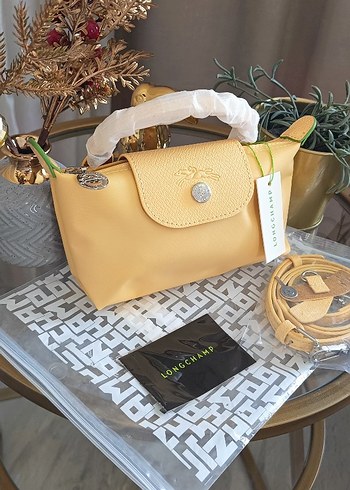 LONGCHAMP POUCH XS SARI - Görsel 13