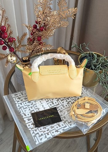Longchamp Sarı xs - Görsel 10