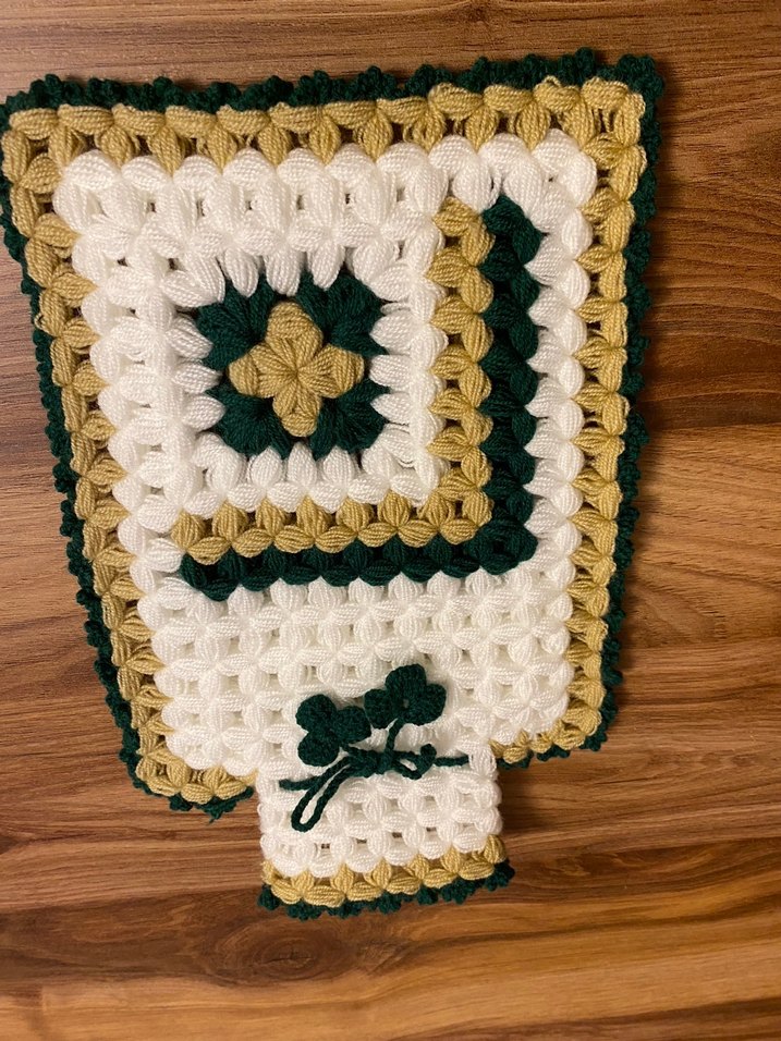 Beyaz El Yapımı Banyo lifi - Görsel 2