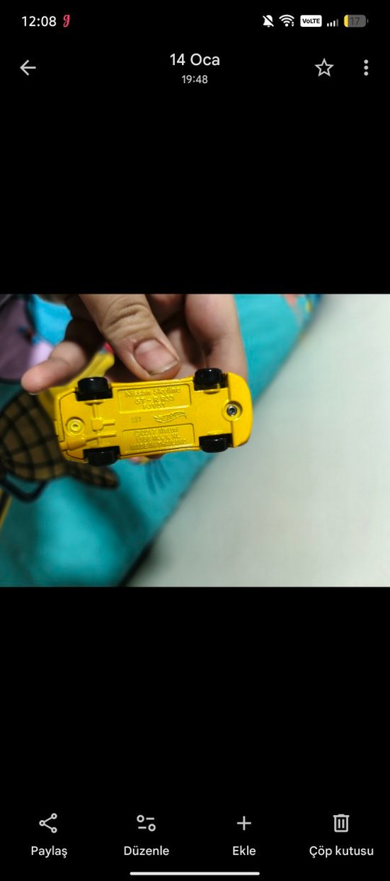 Hot Wheels fast and furious gtr r33 araba kutusu var - Görsel 2